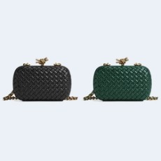 보테가 베네타 놋 체인 클러치백 (2color)